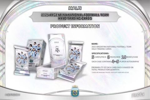 2026 PLAYFUL x HEROCK HALO 2025 Team Argentina Factory Sealed Hobby