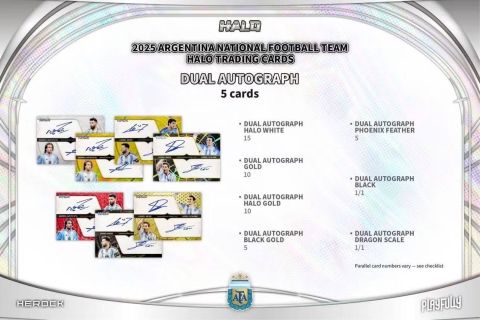2026 PLAYFUL x HEROCK HALO 2025 Team Argentina Factory Sealed Hobby Inserts & Chase Cards