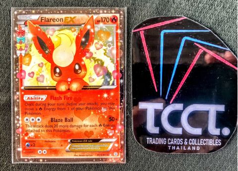 2016 Pokemon Flareon EX Generations Radiant Collection Holo #RC6-RC32 Front