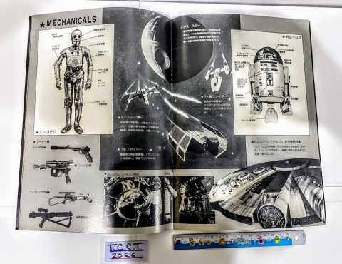 1978 Star Wars Japanese Cinema Programs Inside