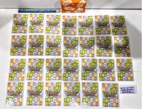 1998 Tomy Pokemon Pikachu 27 Card Poses Deck Back