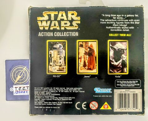 1997 Hasbro Star Wars R2D2 Action Figure Factory Sealed Back