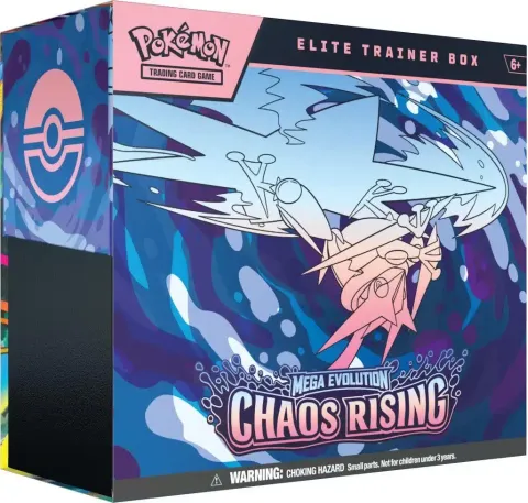 2026 Pokemon Mega Evolution Chaos Rising Elite Trainer Box