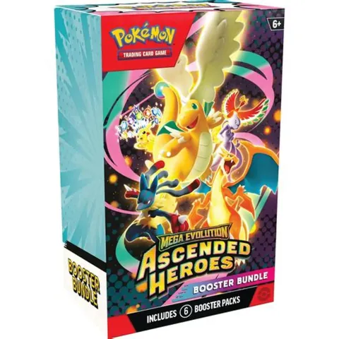 2026 Pokemon Mega Evolution Ascended Heroes Booster Bundle