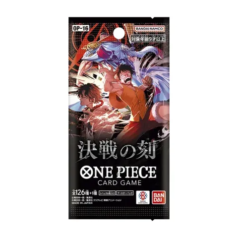 2026 Bandai One Piece OP-16 The Time of Battle Factory Pack
