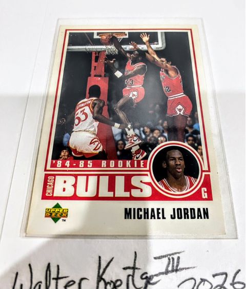 1998 Upper Deck Michael Jordan #1 Front