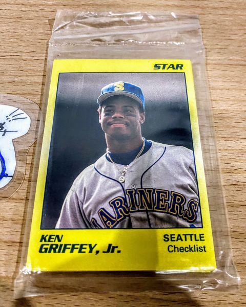 1990 Ken Griffey Jr Promo Sealed Front