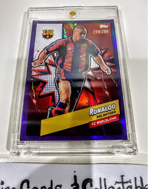 2023 Topps Barcelona Ronaldo #BHRK-2 /299 Front