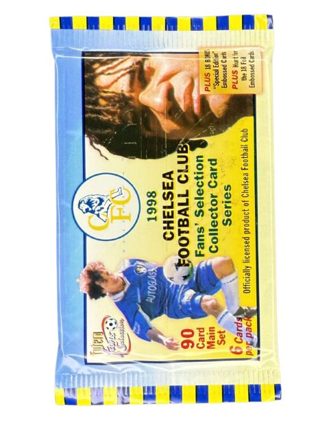 1998 Chelsea Football Club Factory Sealed Pack Front