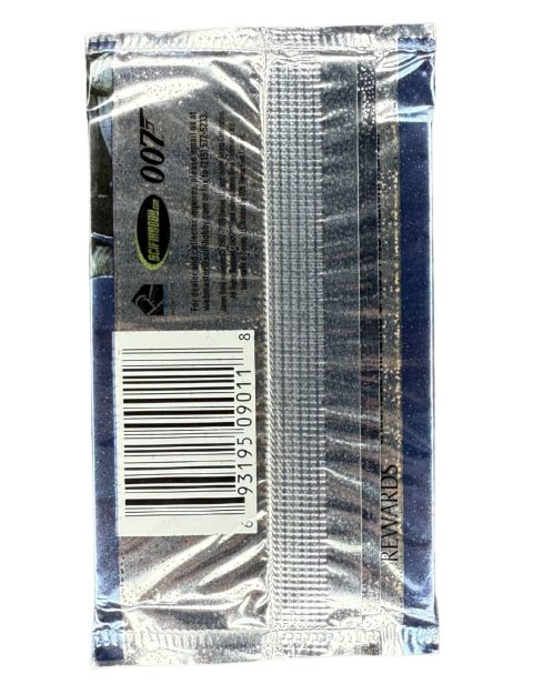 2015 James Bond 007 Archives Trading Cards Factory Sealed Pack Back