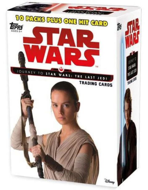 2017 Topps Star Wars Journey to Star Wars The Last Jedi Sealed Blaster Box