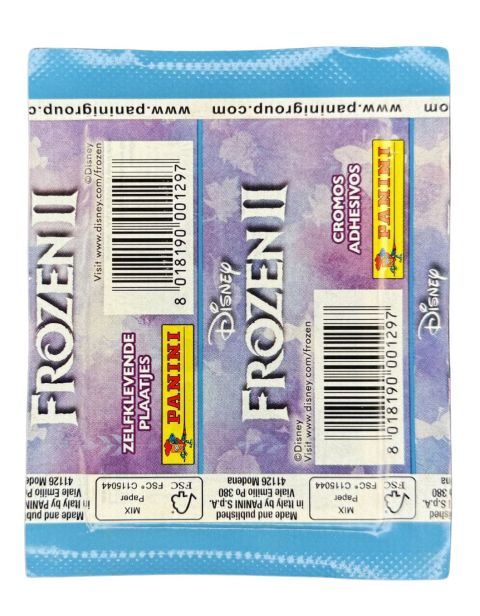 2020 Panini Disney La Reine Des Neiges 2 Stickers Factory Sealed Back