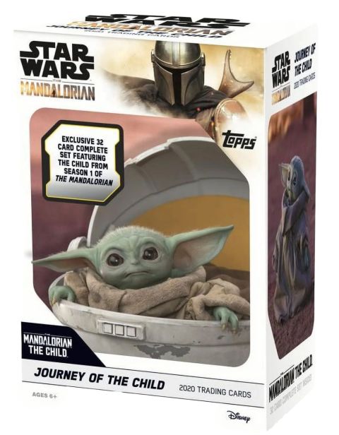 2020 Topps Star Wars Mandalorian Journey of The Child Sealed Blaster Box