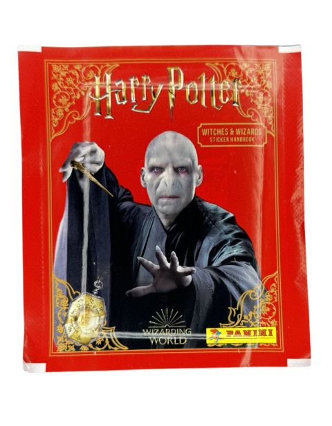 2021 Panini Harry Potter Witches & Wizards Handbook Stickers Factory Sealed Front