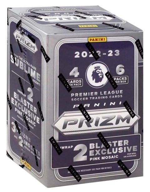 2022-23 Panini Prizm Premier League Factory Sealed Blaster