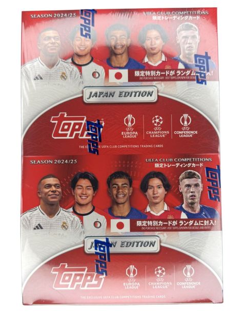 2024/25 EUFA Club Competitions Japan Edition Factory Sealed Front