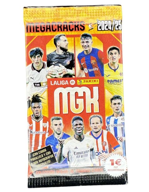 2024 Panini Laliga Megacracks Collection Factory Sealed Pack Front