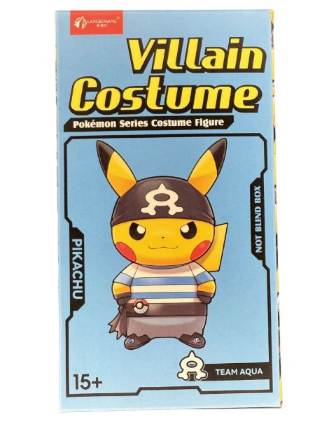 2024 Pokemon Series Custome Figure Pikachu Team Aqua
