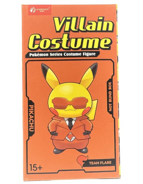 2024 Pokemon Series Custome Figure Pikachu Team Flare