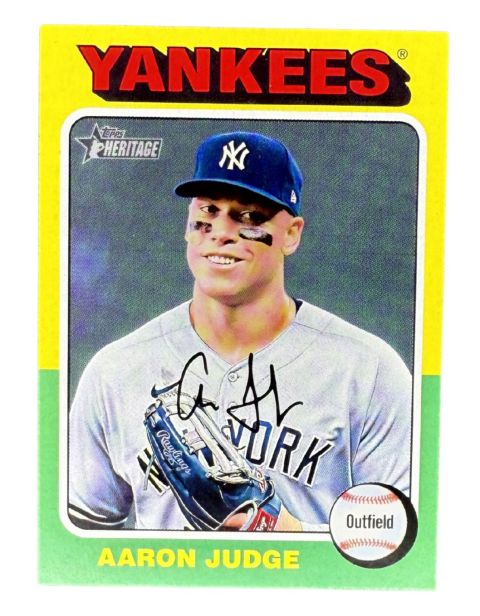 2024 Topps Baseball Aaron Judge #112 Front