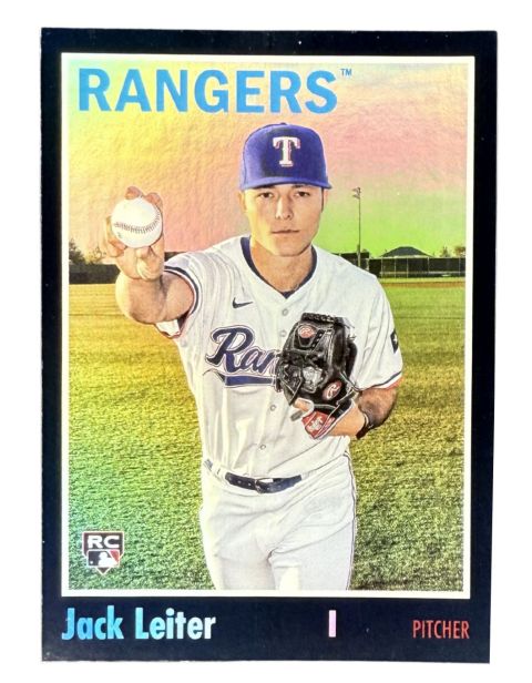 2024 Topps Baseball Jack Leiter Rookie #123 Front