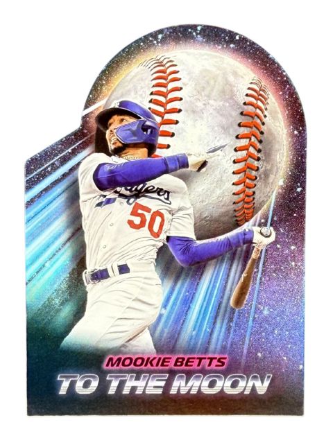 2024 Topps Baseball To The Moon Mookie Betts #TM-23 Front