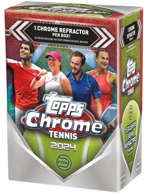 2024 Topps Chrome Tennis Blaster Sealed