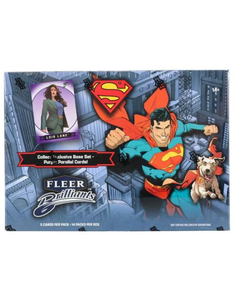 2025 Fleer Brilliants Super Man Factory Sealed