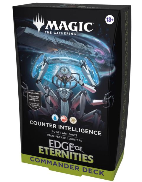 2025 Magic The Gathering Commander Deck: Edge of Eternities Counter Intelligence