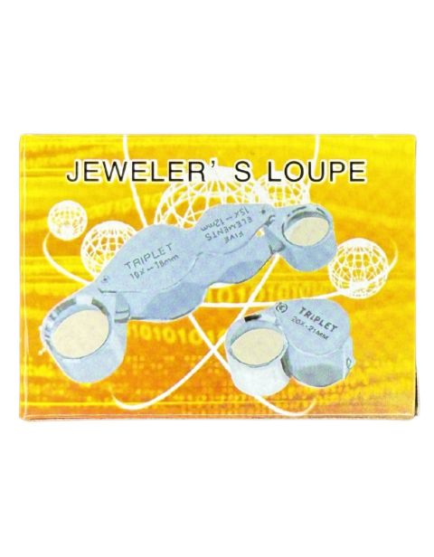 2025 Triplet Magnifying Card Loupe Front