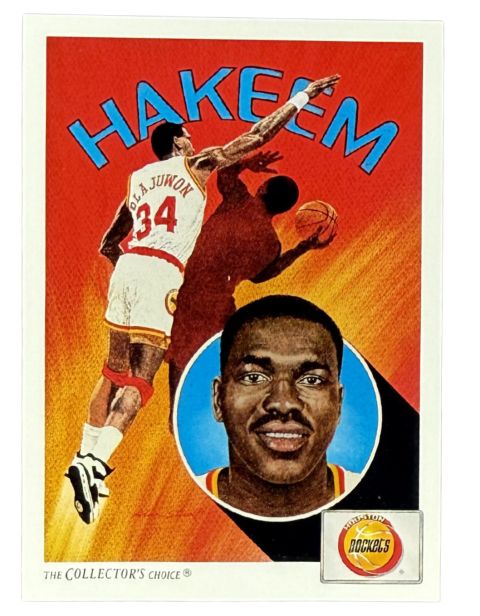 1991 Upper Deck Collecter's Choice Hakeem Olajuwon #92 Front