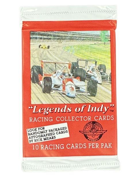 1992 Legend of Indy Racing Factory Sealed Pack Front