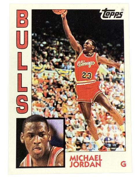 1993 Topps Basketball Archives Michael Jordan #52 Front