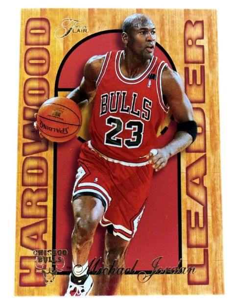 1995 Fleer Flair Michael Jordan #4
