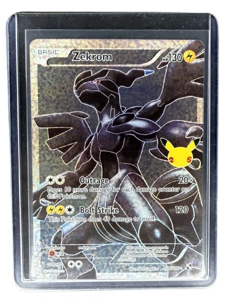 2011 Pokemon 25 Year Celebrations Zekrom #114/114
