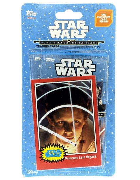 2015 Topps Star Wars Princess Leia Factory Sealed Blister