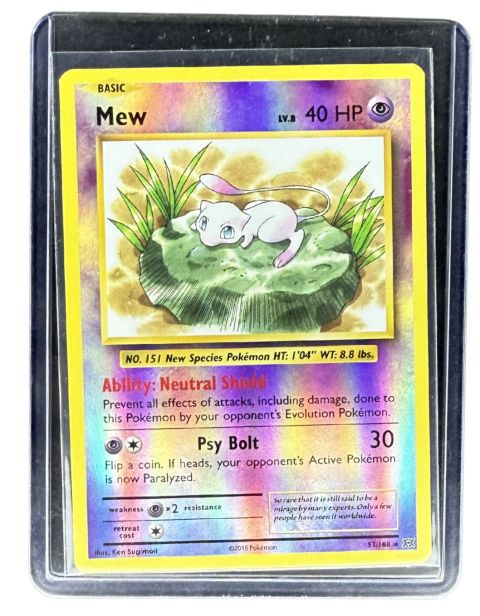 2016 Pokemon Mew Reverse Holo #53/108