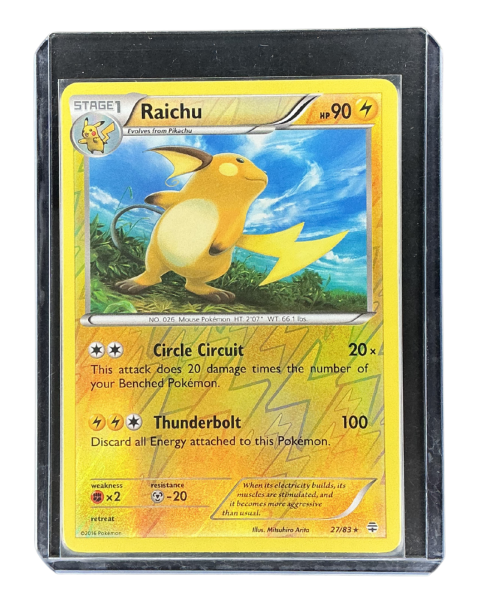 2016 Pokemon Raichu #27/83 Front