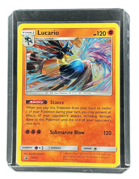 2017 Pokemon Lucario #SM54