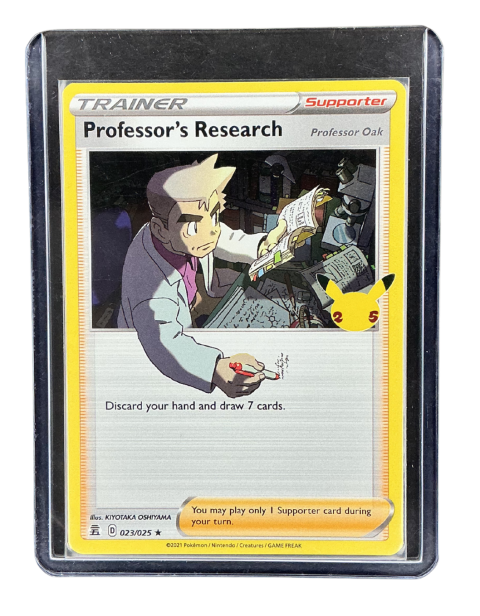 2021 Pokemon Professor's Research #023/025 Front