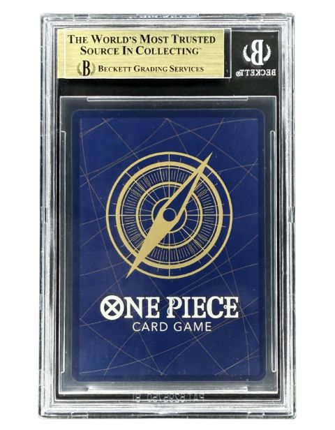 2022 One Piece Monkey D Luffy 1st Anniversary Promo JP #P041 BGS 9.5 Backside