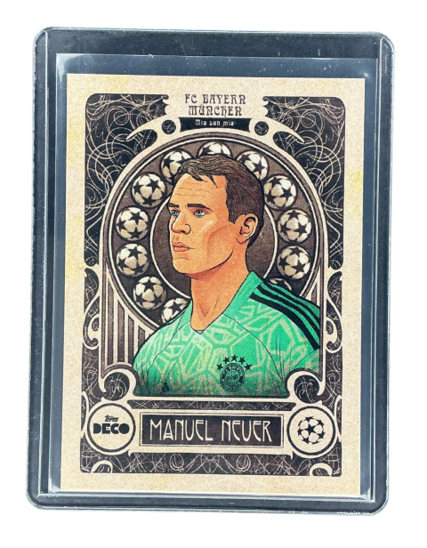 2022 Topps Deco UEFA Champions League Manuel Neuer Front