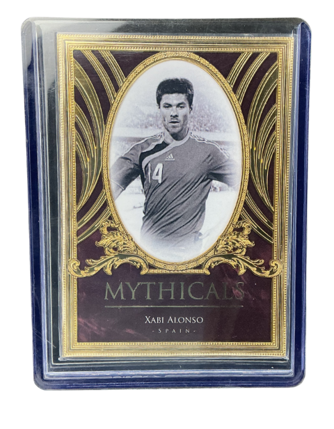 2025 Futera Unique Xabi Alonso Mythicals /10 #MYG02 Front
