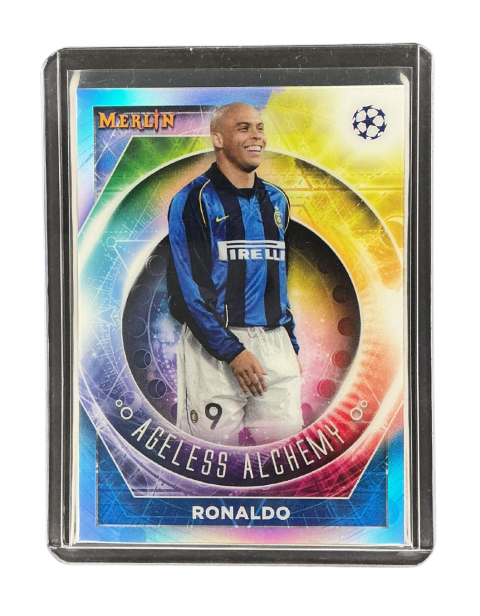 2023 Topps Merlin UEFA Ronaldo Ageless Alchemy #AA-2 Front