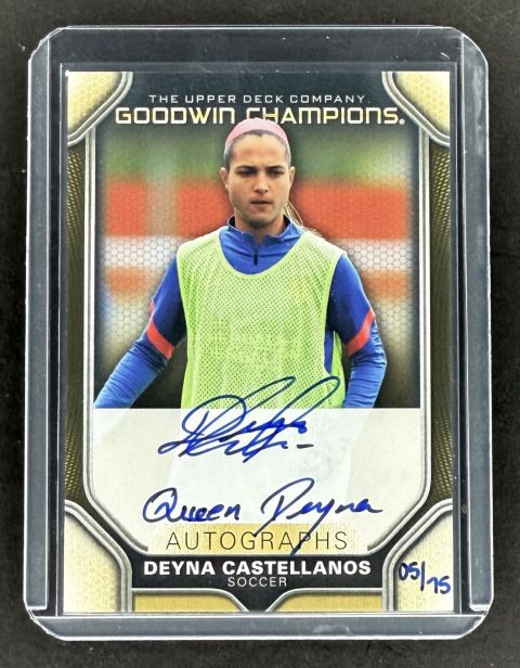 2024 Goodwin Champions Deyna Castellanos #A-DC /75 Auto