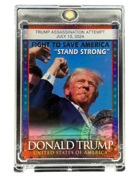 2024 Merrick Mint Donald Trump Assassination Attempt Card