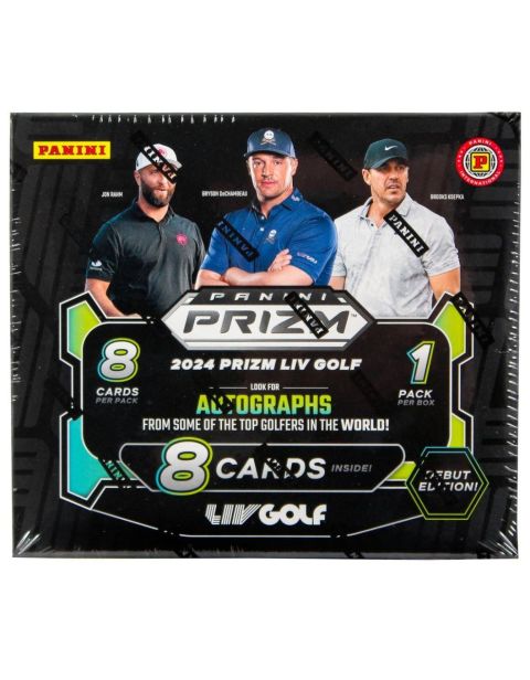 2024 Prizm LIV Golf Factory Sealed International Hobby Box