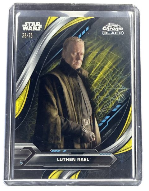 2024 Topps Chrome Black Star Wars Luthen Rael #15 /75