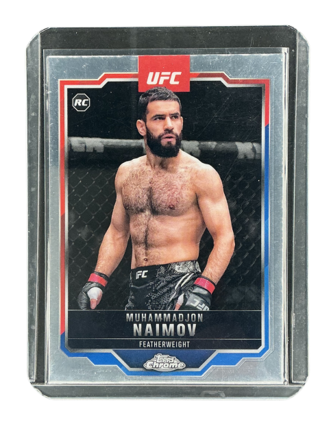 2024 Topps Chrome UFC Muhammadjon Naimov Featherweight #45 Front