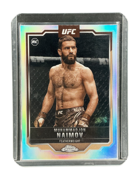 2024 Topps Chrome UFC Muhammadjon Naimov Featherweight #45 Front